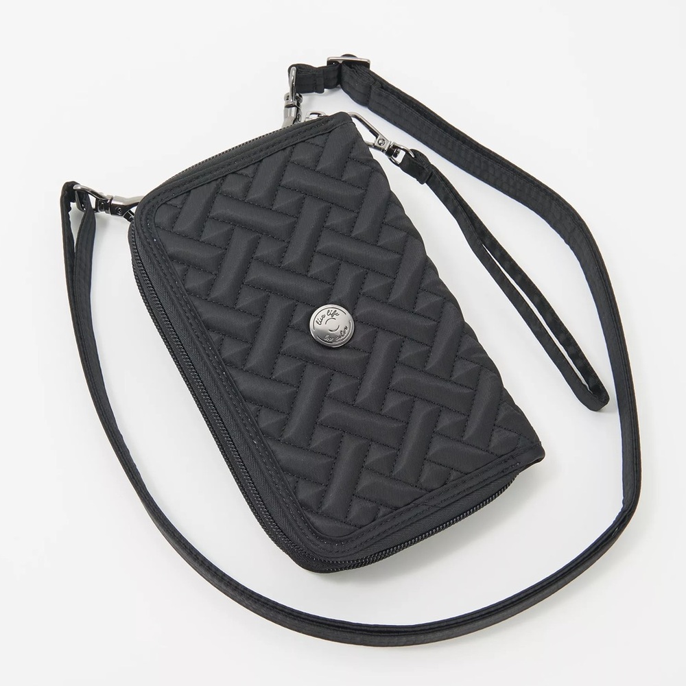 Lug Quickstep Convertible RFID Wallet in Black